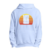 Retro Lift Run Shoo Fitness Gym Workout Vintage Urban Pullover Hoodie | Artistshot