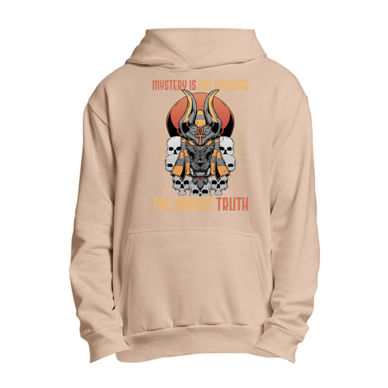 Pharaohs   Mystery Is Not Knowing The Known Truth   Anubis Sweatshirt Urban Pullover Hoodie by vacheu | Artistshot