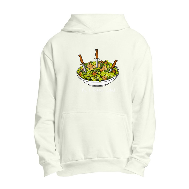 Caesar Salad Urban Pullover Hoodie by cm-arts | Artistshot