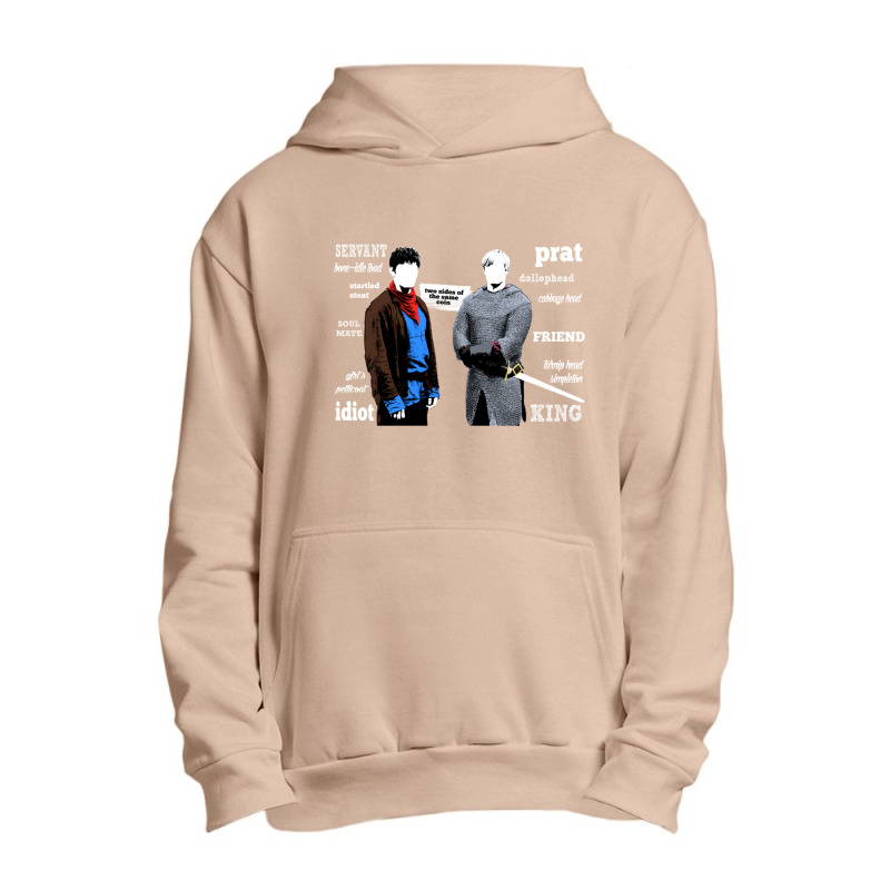 Merlin And Arthur Titles Urban Pullover Hoodie | Artistshot