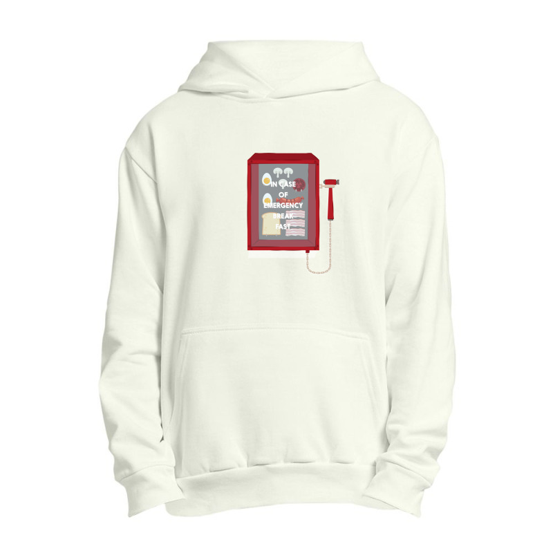 In Case Of Emergency Break Fast Urban Pullover Hoodie by JimenaBauer | Artistshot