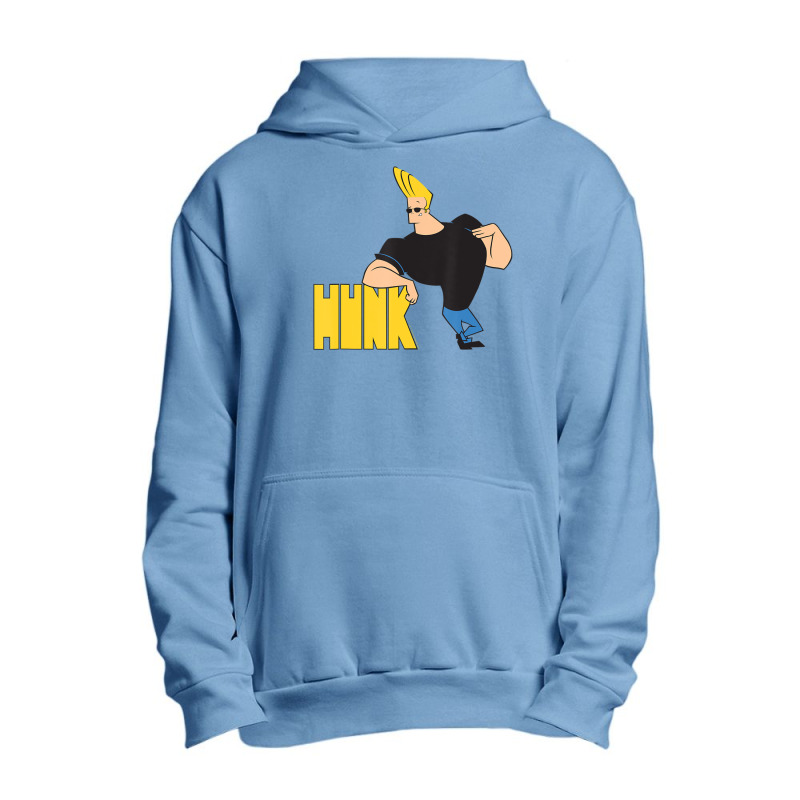 Johnny Bravo Bravo Is A Big Hunk Urban Pullover Hoodie | Artistshot