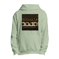 Latvian Traditional Pagan Symbols Of Luck And Light In Gold Urban Pullover Hoodie | Artistshot