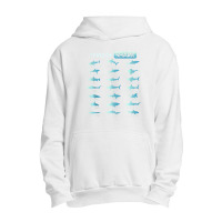 Shark Sleeveless Types Of Sharks Urban Pullover Hoodie | Artistshot