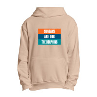 Sundays Are For The Dolphins Miami Footbal Urban Pullover Hoodie | Artistshot