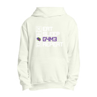 Eat Sleep Game Repeat Mmo Rpg Leetcode Leet Gift Urban Pullover Hoodie | Artistshot