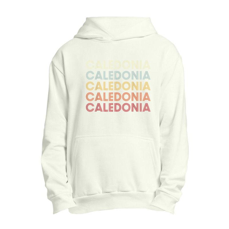 Caledonia Michigan Caledonia Mi Retro Vintage Text T Shirt Urban Pullover Hoodie by cm-arts | Artistshot