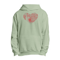 Starry Night Heart By Vincent Van Gogh Famous Painting Urban Pullover Hoodie | Artistshot