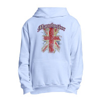 Manchester, Uk  United Kingdom Union Jack English T Shirt Urban Pullover Hoodie | Artistshot