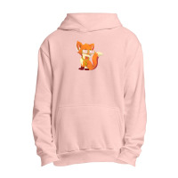 Chibi Anime Fox Music Lover Urban Pullover Hoodie | Artistshot