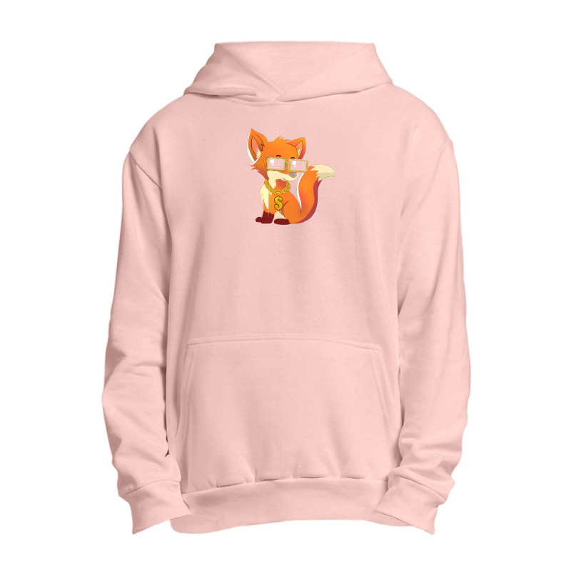 Chibi Anime Fox Music Lover Urban Pullover Hoodie by KamariCurry | Artistshot