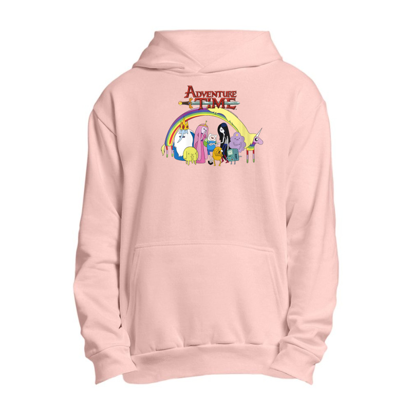 Womens Cn Adventure Time Original Group Shot Urban Pullover Hoodie by ngodieutrinh | Artistshot