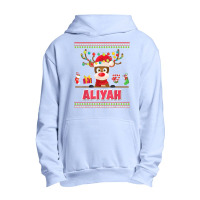 Reindeer Aliyah Merry Christmas Girl Santa Sweater Ugly Xmas T Shirt Urban Pullover Hoodie | Artistshot