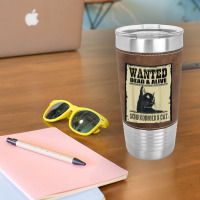 Wanted Dead Or Alive Schrodinger_s Cat Leatherette Tumbler | Artistshot