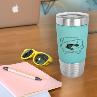 Casting Lure Design, Art Of Fishing Leatherette Tumbler | Artistshot