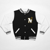 Vintage Minnesota Hockey Retro North Stars Bomber Jacket | Artistshot