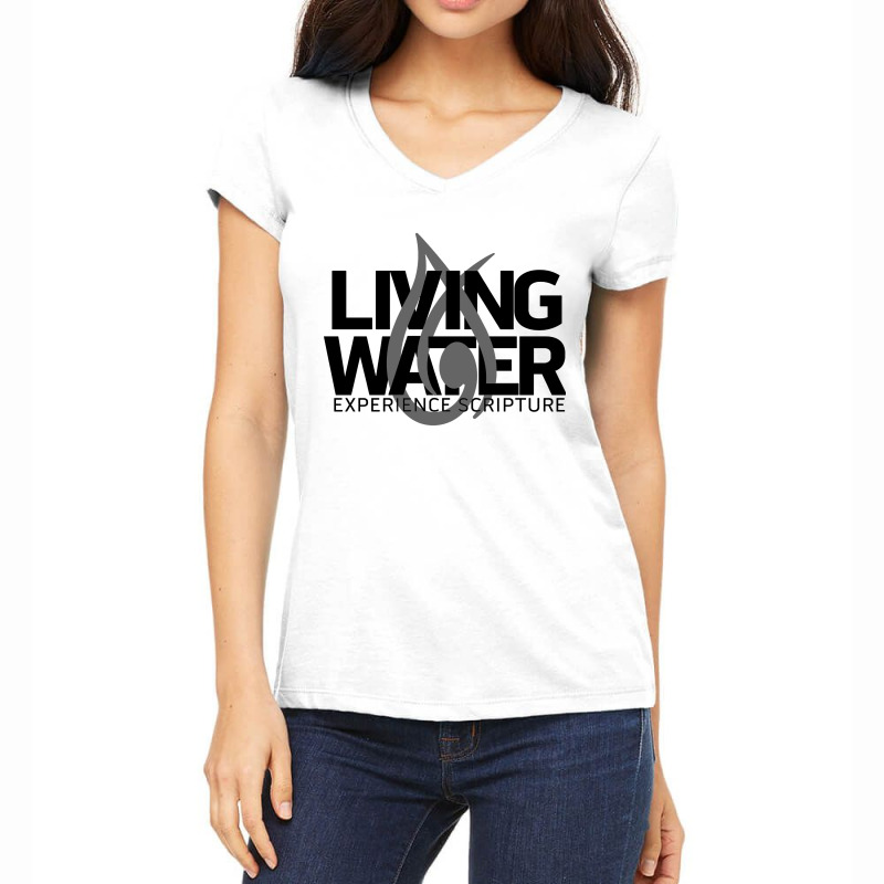 Living Water Women's V-neck T-shirt | Artistshot