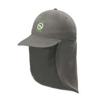 Ticks Suck Shirt Lyme Disease Gift Green Awareness Ribbon 2 Sun Shade Cap | Artistshot