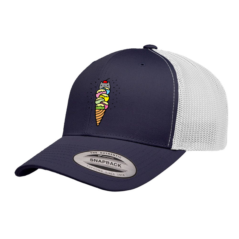 Ice Cream Cat Retro Trucker Cap by Specstore | Artistshot