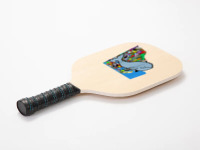 Blue Whale, Marine Sea Animal, Ocean Life, Surf, Art Work Raglan Baseb Pickleball Paddle | Artistshot