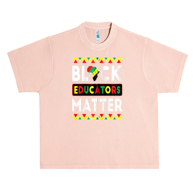 Black Educators Matter Bhm Teacher Black History Month Zip Urban Heavy T-shirt | Artistshot