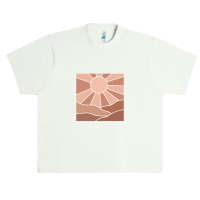 Aesthetic Browny Sun Urban Heavy T-shirt | Artistshot