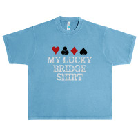 Bridge Player Gifts My Lucky Bridge For Men & Women Urban Heavy T-shirt | Artistshot