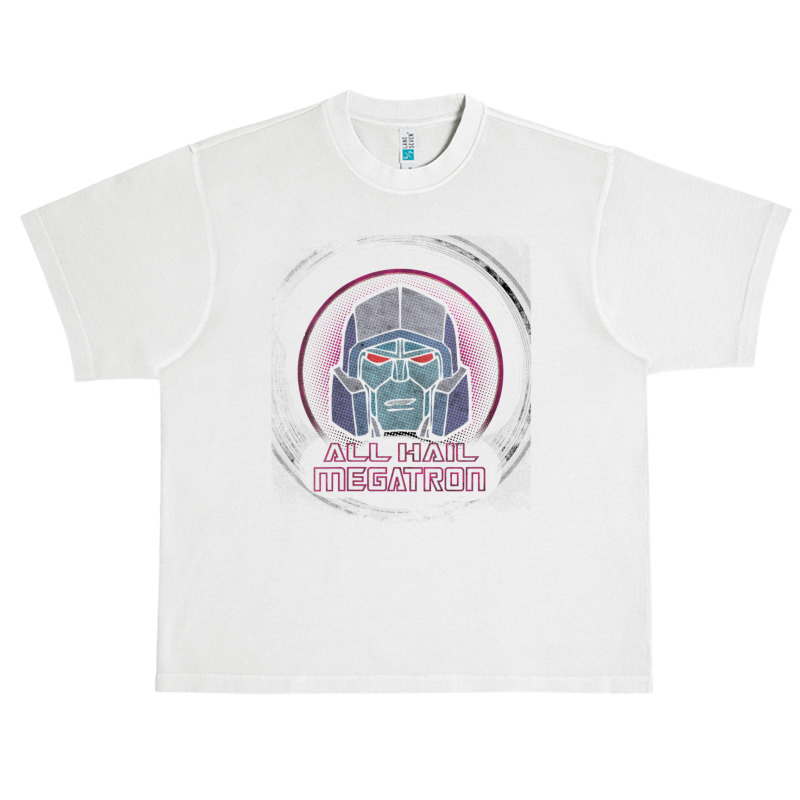 Us Transformers Megatron Badge All Hail 01 Black V-neck Urban Heavy T-shirt by PhamThinh | Artistshot