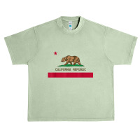 California Republic State Flag Urban Heavy T-shirt | Artistshot