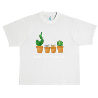 Catcus Cat Cactus Succulent Crazy Plant Mom Gift Urban Heavy T-shirt | Artistshot