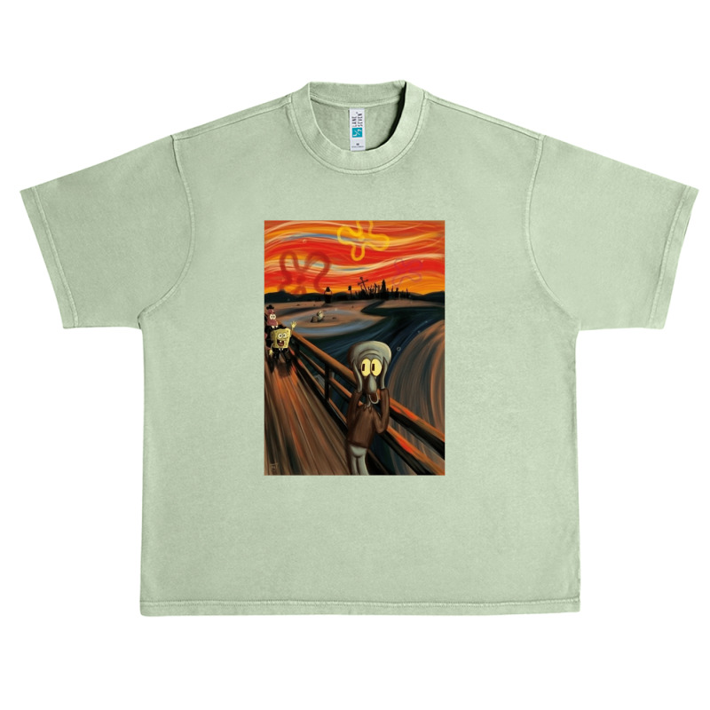 Music Retro The Scream By Edvard Munch Funny Graphic Gift Gift Urban Heavy T-shirt by WarrenCordero | Artistshot