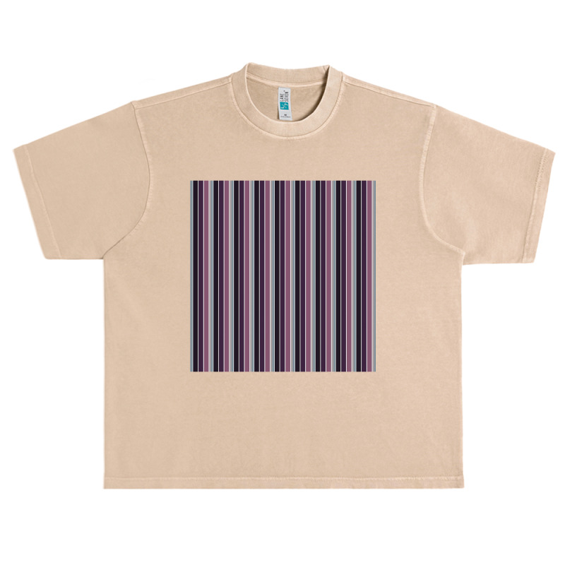 Vertical Striped Colors Skirt Chiffon Top Urban Heavy T-shirt | Artistshot