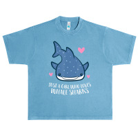 Just A Girl Who Loves Whale Sharks Cute Whale Shark Urban Heavy T-shirt | Artistshot