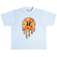 Daisy Smiley Drip Groovy Urban Heavy T-shirt | Artistshot