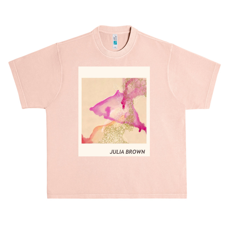 Julia Brown Watercolor Urban Heavy T-shirt by UJAYWEHYE | Artistshot