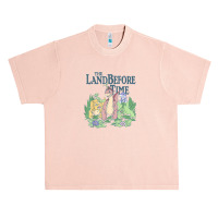 Land Before Time Pastel Dinosaur Friends T-shirt Urban Heavy T-shirt | Artistshot