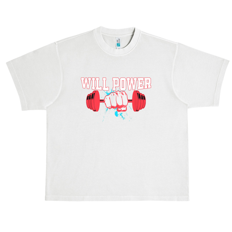 Will Power   Barbell   Gym   Powerlifting Urban Heavy T-shirt | Artistshot