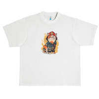 Firefighter Cat Urban Heavy T-shirt | Artistshot