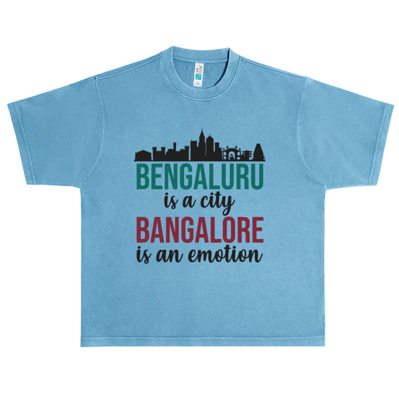 Bengaluru Is A City Bangalore Is An Emotion India Urban Heavy T-shirt by cm-arts | Artistshot