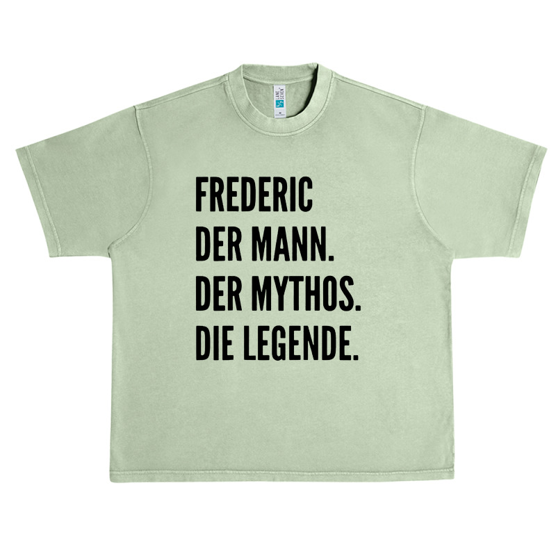 Funny German First Name Design   Frederic Urban Heavy T-shirt | Artistshot