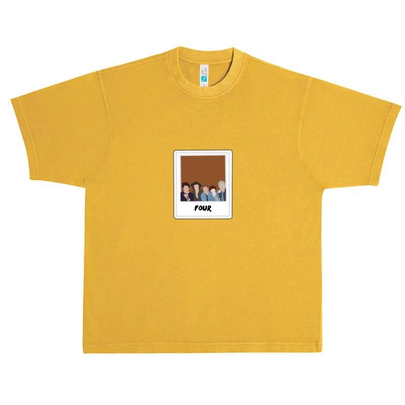 One Direction Four Album Art Urban Heavy T-shirt | Artistshot