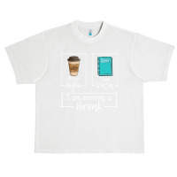 First Coffee Then Data Iam Earning A Break Special Education Urban Heavy T-shirt | Artistshot