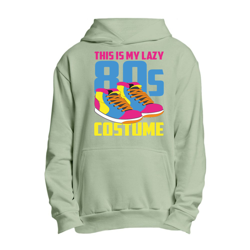 Retro 80s Lover Theme Party Lazy Costume Funny 80s Urban Pullover Hoodie | Artistshot