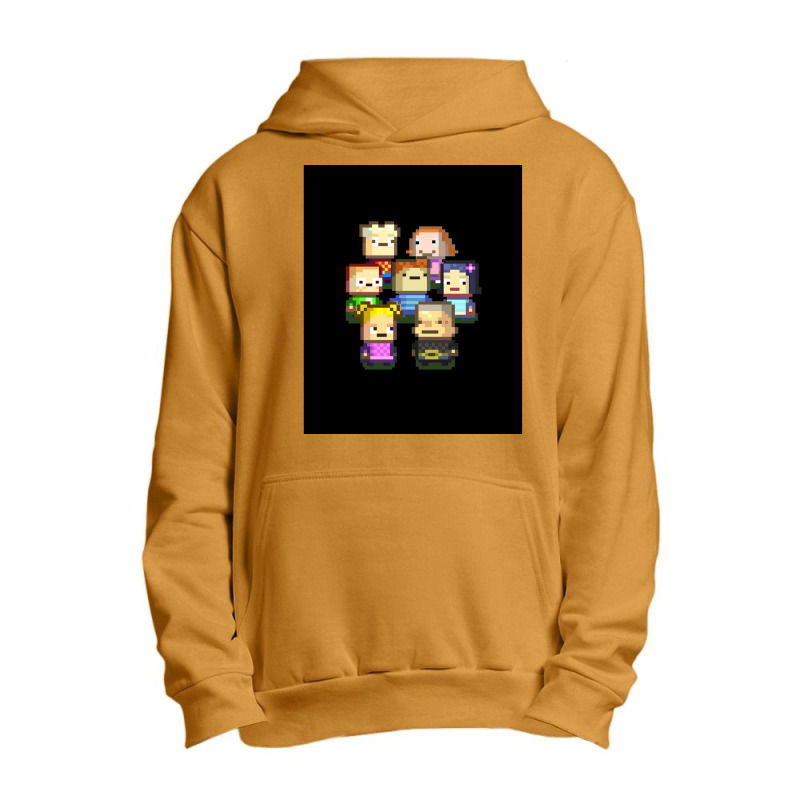 Graphic Kindergarten Game Characters Art Png Urban Pullover Hoodie by cm-arts | Artistshot