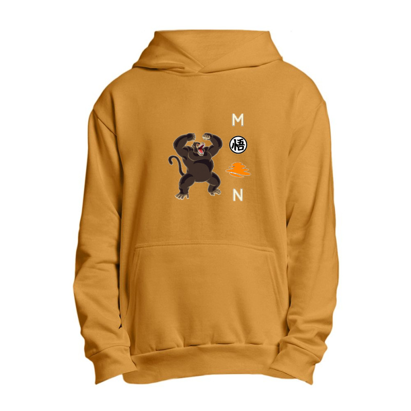 Moon Monky Tail Urban Pullover Hoodie | Artistshot