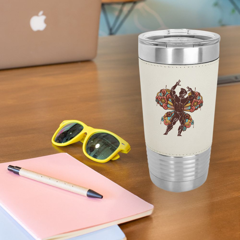 Bodybuilding Golden Aesthetics Leatherette Tumbler | Artistshot