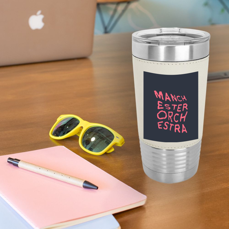 Manchester Orchestra Merch Leatherette Tumbler | Artistshot