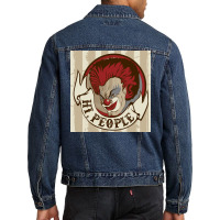 Clown Say Hi People Men Denim Jacket | Artistshot