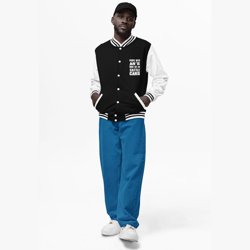 People With Ar's Don'gein Cattle Cars Games Characters Bomber Jacket by KhalilDesign | Artistshot