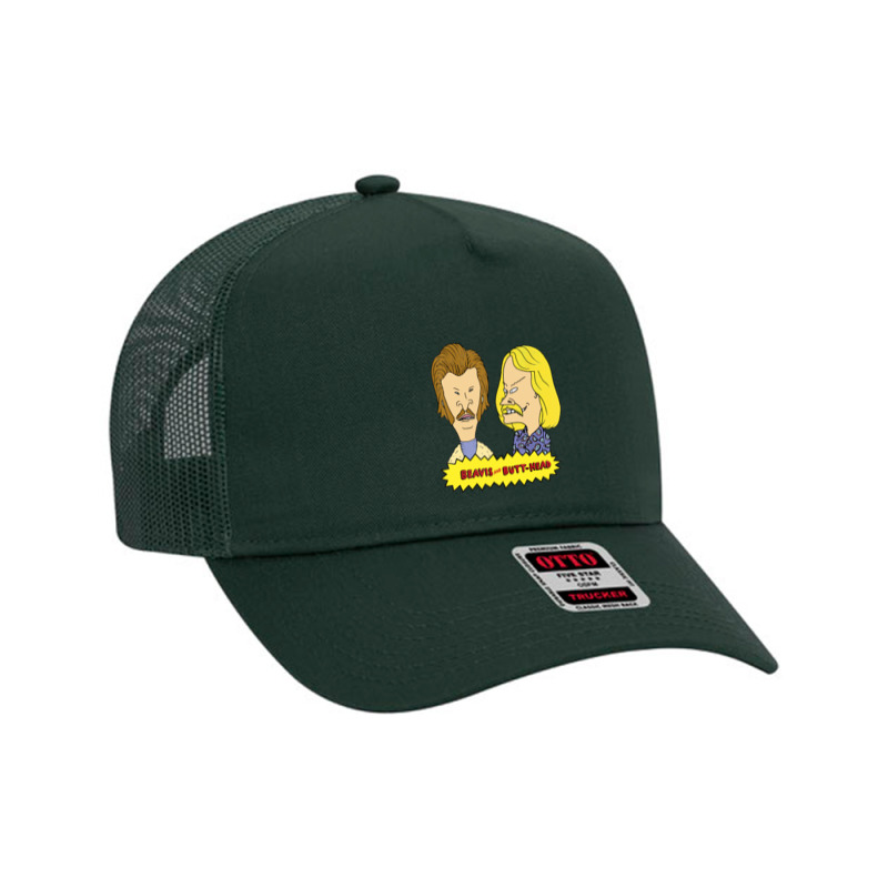 Vintage Movies  American Cartoon Painting Mesh Back Trucker Hat by Artist-Calvin | Artistshot